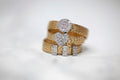 The Waterproof Stack — 18K Gold Ring Set of 3